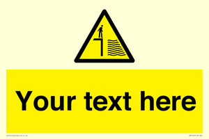 Custom Deep Water Sign